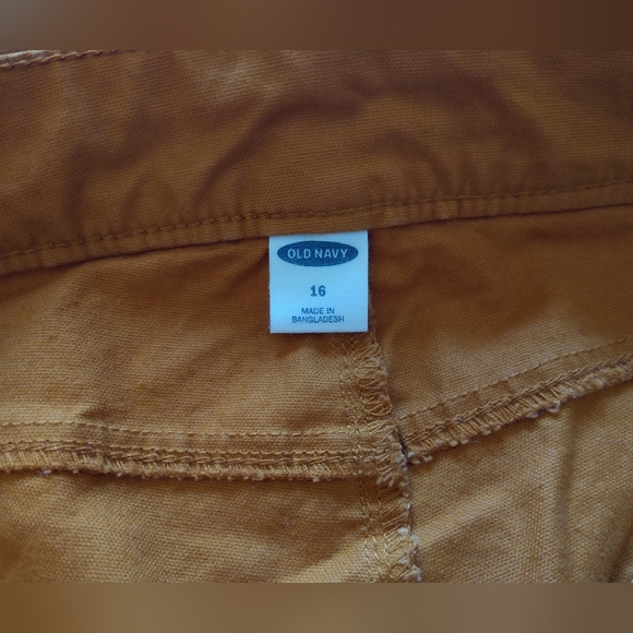 Old Navy Women's Dark Orange Straight Pants Size 16 Pockets, Cropped, Cotton NEW - Picture 7 of 12